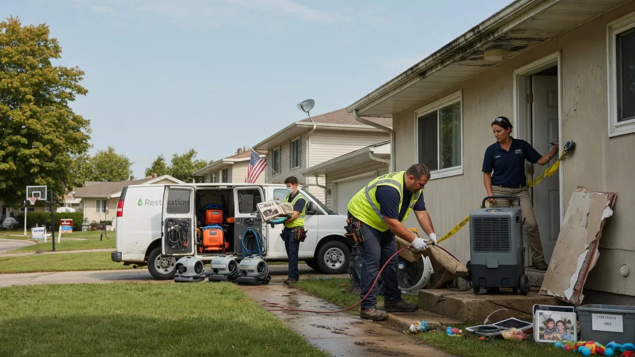 Water Damage Restoration in Carpenter, IA near me